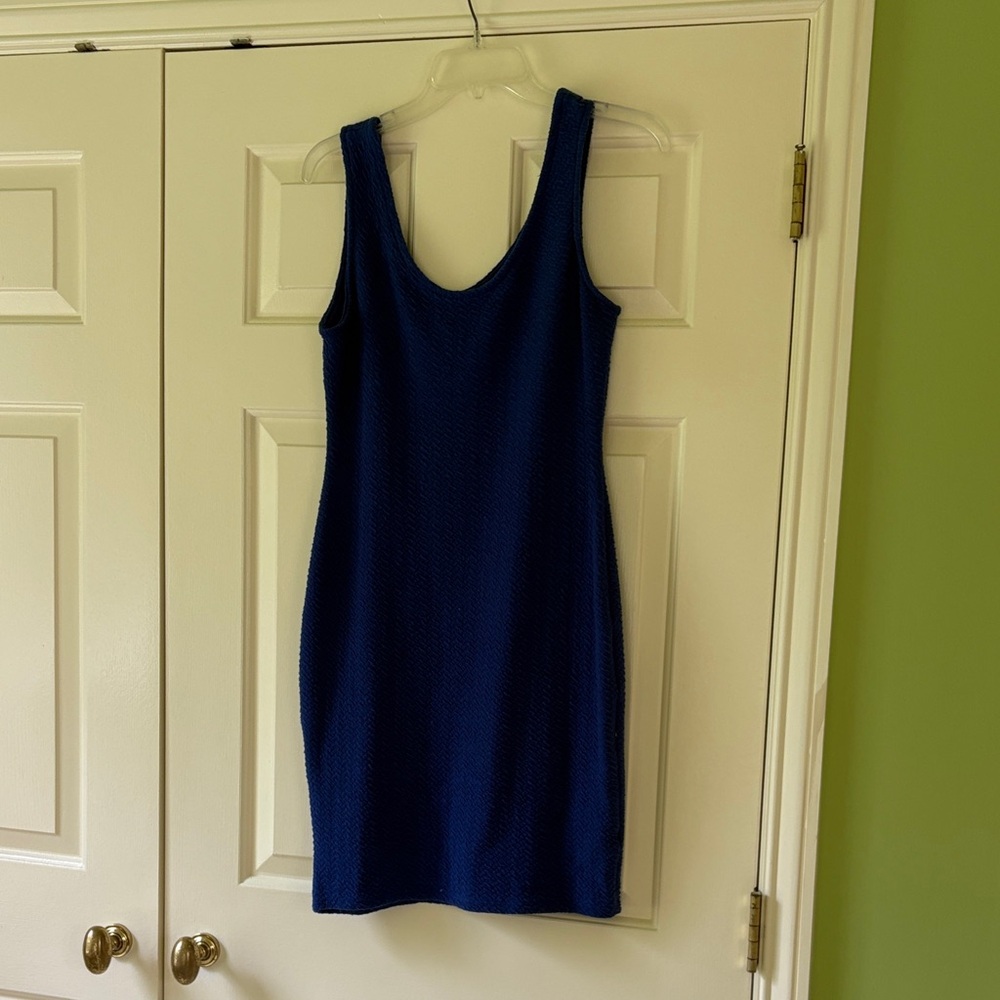 Xhilaration Deep Blue Mini Dress